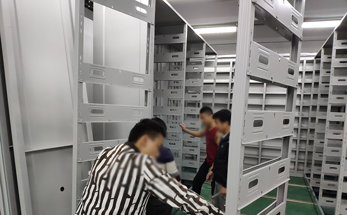 安裝密集架圖 安裝密集架圖